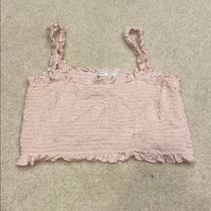 Pink Crop Top